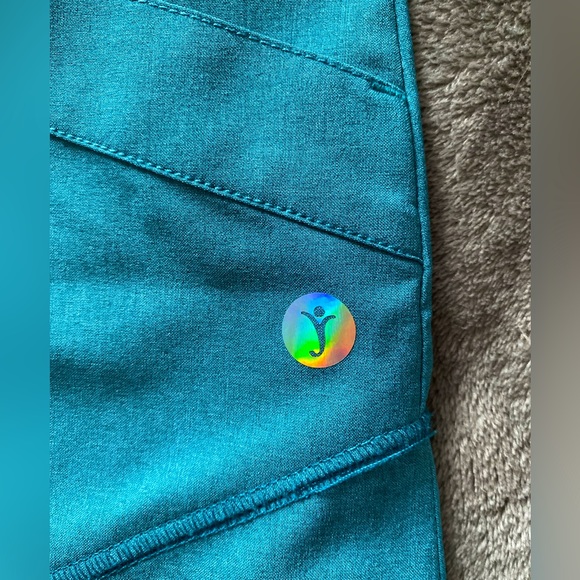 Size Small Scrubletics Blue Scrub Top - Picture 1 of 4